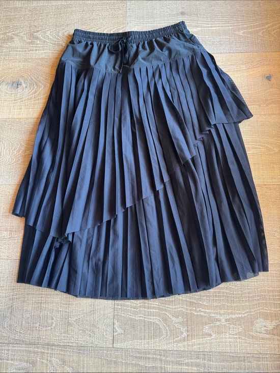 Zella Dresses & Skirts - Zella Navy Pleated Midi Skirt M NWOT